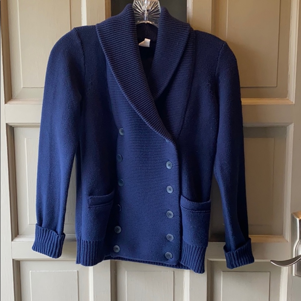 J crew chunky cowl neck sweater size XS